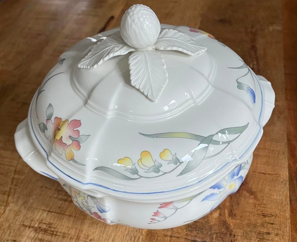 Villeroy & Boch Riviera dekschaal diameter 19 cm, Ophalen of Verzenden