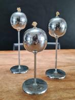 3st vintage eyeball olielampjes bollamp trio olie lampjes, Verzamelen, Retro, Ophalen of Verzenden, Huis en Inrichting