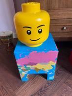 Lego hoofd als decoratie gestaan, Kinderen en Baby's, Speelgoed | Duplo en Lego, Ophalen of Verzenden, Zo goed als nieuw