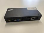 Lenovo ThinkPad USB-C Dock (defect) + Kabel, Computers en Software, Dockingstations, Ophalen, Docking station, Telefoon, Lenovo ThinkPad