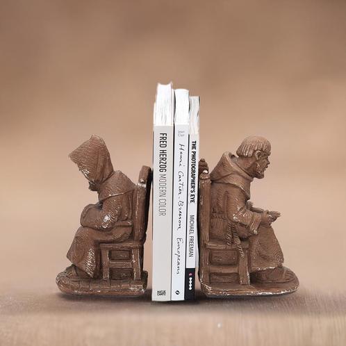 Vintage Boekensteunen – Authentiek MCM Design, Huis en Inrichting, Woonaccessoires | Overige, Gebruikt, Ophalen of Verzenden