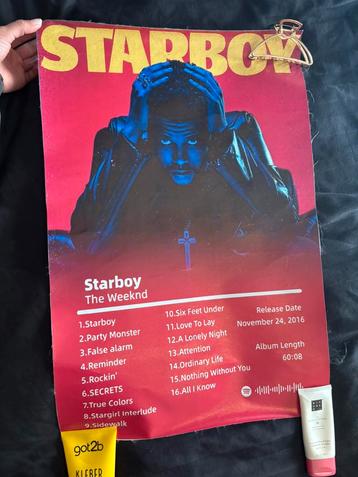 Starboy poster  beschikbaar voor biedingen
