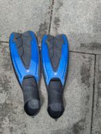 Blauwe flippers / zwemvliezen, maat 34/36, Ophalen of Verzenden, Zo goed als nieuw, Zwem- of Duikvliezen
