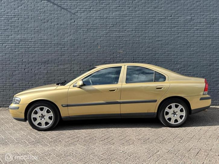 Volvo S60 2.3 T-5 Geartronic - leder - Maya Yellow, Auto's, Volvo, Bedrijf, Te koop, S60, ABS, Airbags, Airconditioning, Alarm