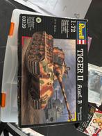 Revell Tiger II Ausf. B 1:72 Tank Modelbouwdoos, Hobby en Vrije tijd, Modelbouw | Auto's en Voertuigen, Gebruikt, Revell, Ophalen of Verzenden