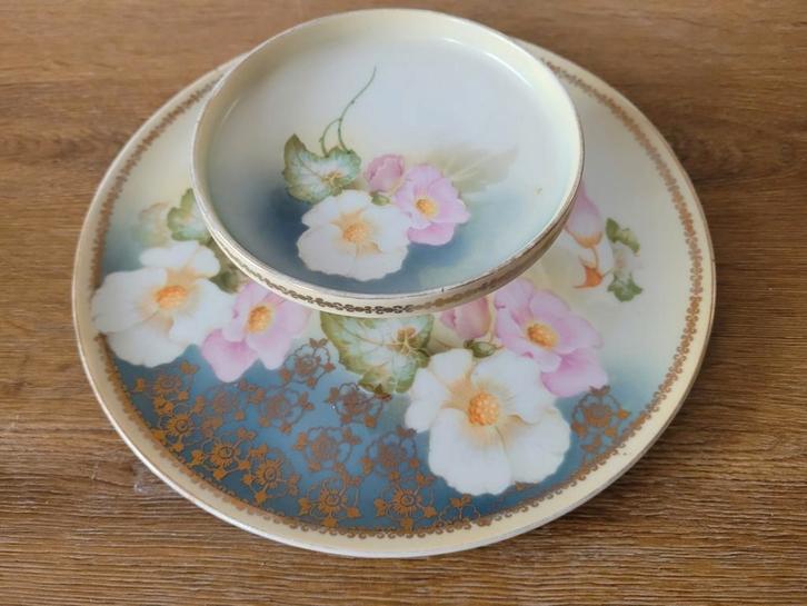 Art Nouveau serveerschaal RS Duitsland, Antiek en Kunst, Antiek | Schalen, Ophalen of Verzenden