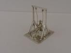 Zilveren miniatuur Schommel                             Z142, Antiek en Kunst, Antiek | Goud en Zilver, Ophalen of Verzenden, Zilver