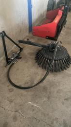 Onkruid borstel voor mini tractor, Ophalen of Verzenden