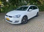 Volkswagen Golf 1.2 TSI Variant Highline, Pano dak, camera,, Auto's, Zwart, 4 cilinders, Leder en Stof, Origineel Nederlands