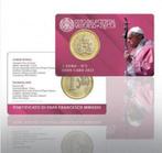1 euro Vaticaan 2023 in BU Coincard - nummer 2., Ophalen of Verzenden, 50 cent, Vaticaanstad, Losse munt