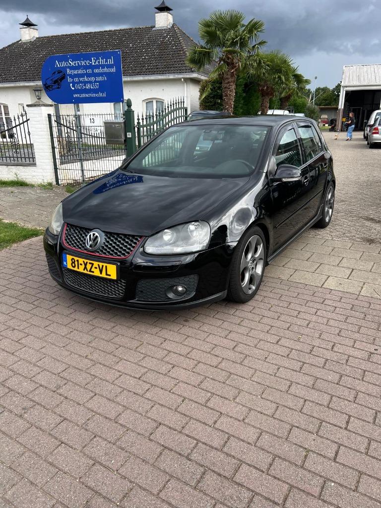 Volkswagen Golf 2.0 GTI 147KW 2007 Zwart, Auto's, Volkswagen, Bedrijf, Golf, Adaptive Cruise Control, Airbags, Airconditioning