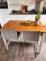 Ikea Keukeneiland 'Tornviken' met Barkrukken & Kratjes, Huis en Inrichting, Keuken | Keukenelementen, Ophalen, Gebruikt, 100 tot 150 cm