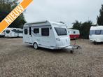Tabbert Da Vinci 390 QD Nieuw Luifel ATC € 7000 kor, Caravans en Kamperen, Caravans, Tabbert, Bedrijf, Treinzit, Tot en met 4