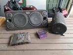 Kenwood KSC-7702, Caliber mega subwoofer, Jetsound 200 watt, Auto diversen, Autospeakers, Ophalen, Gebruikt