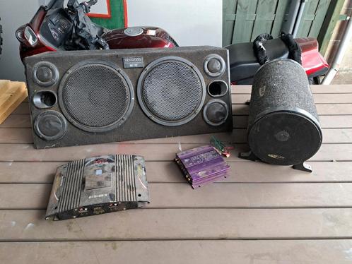 Kenwood KSC-7702, Caliber mega subwoofer, Jetsound 200 watt, Auto diversen, Autospeakers, Gebruikt, Ophalen