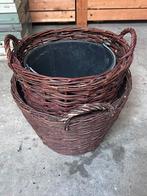Manden, Tuin en Terras, Bloembakken en Plantenbakken, Ophalen, Minder dan 30 cm, Minder dan 60 cm, Rond