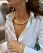 18KT Goud - 38.5 Gram - Set vrouw - Ketting/Collier Armband, Ophalen, Nieuw, Goud