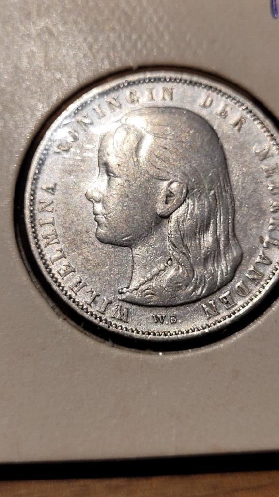 1 gulden 1892, Postzegels en Munten, Munten | Nederland, 1 gulden, Koningin Wilhelmina, Ophalen of Verzenden