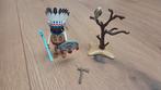 Playmobil indiaan., Ophalen of Verzenden, Gebruikt, Los playmobil