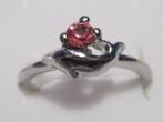 ri. Verzilverde ring DOLFIJN (18-19mm) *2*, Sieraden, Tassen en Uiterlijk, Ringen, Overige materialen, Verzenden, Nieuw, Dame of Heer