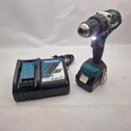 Makita DDF484R Acu Boormachine + Lader, Ophalen of Verzenden, Gebruikt