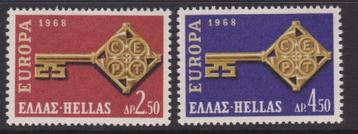 TSS Kavel 310002 Griekenland pf Europa  CEPT minr  974-975   beschikbaar voor biedingen