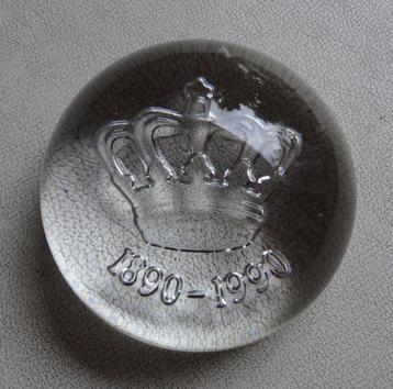 Paperweight Presse Papier 1 eeuw Royal Dutch Shell beschikbaar voor biedingen