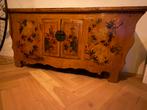 Tibetaanse antieke dressoir, Huis en Inrichting, Kasten | Dressoirs, Ophalen, Gebruikt, 75 cm of meer, Overige houtsoorten