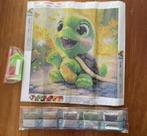 Diamond Painting Schildpad 30x30 rond Nieuw, Hobby en Vrije tijd, Knutselen, Ophalen of Verzenden, Nieuw, Knutselwerk