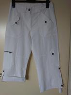 3/4 broek Pescara wit maat 40 Nieuw, Maat 38/40 (M), Wit, Pescara, Nieuw