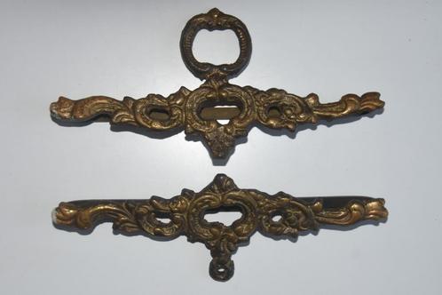Oud Schellekoord beslag schellekoordhanger ornament, Antiek en Kunst, Antiek | Kleden en Textiel, Ophalen