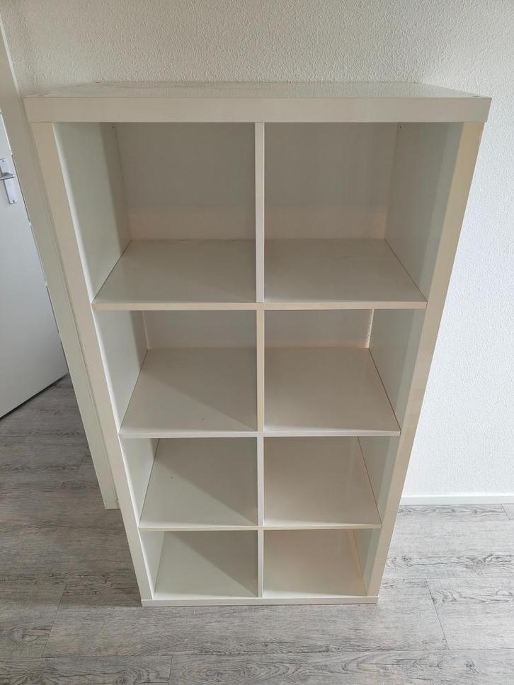 Gratis af te halen - IKEA Kallax kast (wit), Huis en Inrichting, Kasten | Overige, Gebruikt, Ophalen