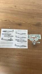 1/48 Dutch decals P-51D Mustang Restant KLU RNEIAF Luchtmach, 1:72 tot 1:144, Gebruikt, Revell, Ophalen of Verzenden