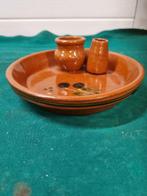olijvenschaaltje bruin aardewerk, Antiek en Kunst, Ophalen of Verzenden