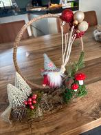 Sfeervol Kerststukje met Kabouter, Huis en Inrichting, Ophalen, Nieuw