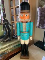 Vintage houten notenkraker uit Ertsgebergte van 60 cm hoog, Diversen, Kerst, Ophalen of Verzenden