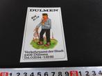 sticker strip boer pijp kiek äs rin dülmen duitsland, Verzamelen, Stickers, Ophalen, Zo goed als nieuw, Bedrijf of Vereniging