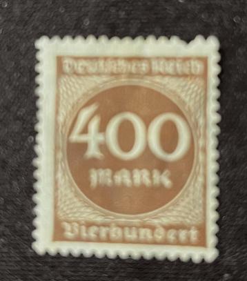 Deutsches Reich 1923 400 Mark Mi 271 Postfris  beschikbaar voor biedingen