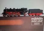 MÄRKLIN Z 8891 mini club locomotief met tender zgan in ovp, Ophalen of Verzenden, Zo goed als nieuw, Analoog, Märklin