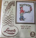 borduurpakket van de letter P - Lanarte - nieuw, Hobby en Vrije tijd, Borduren en Borduurmachines, Ophalen of Verzenden, Nieuw