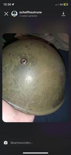 M18 stalhelm  ssh36 2 duitse relic helmen italiaanse m33, Verzamelen, Ophalen of Verzenden