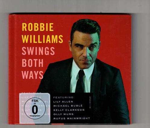 Robbie Williams CD+DVD Swings both ways - in digi book, Cd's en Dvd's, Cd's | Pop, Gebruikt, 2000 tot heden, Ophalen of Verzenden