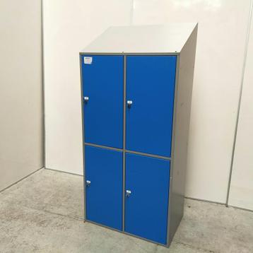 4-deurs Olssen kledinglocker / lockerkast met EXTRA GROTE D beschikbaar voor biedingen