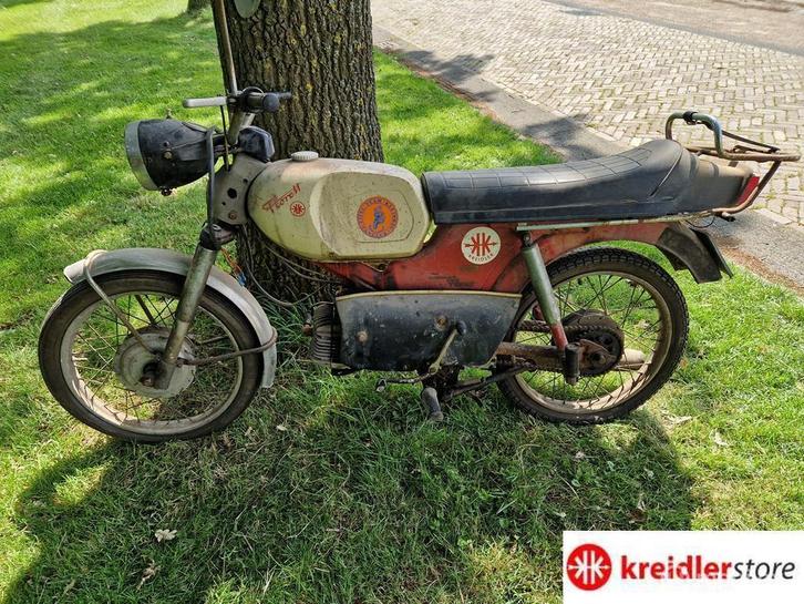 Kreidler RM 4 bak indirect kickstart zonder kenteken 1972, Fietsen en Brommers, Brommers | Kreidler, Gebruikt, Overige modellen