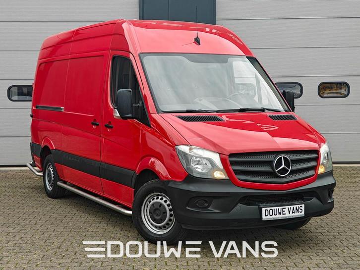 Mercedes-Benz Sprinter L2H2 210 Sidebars Rood 3 Persoons, Auto's, Bestelauto's, Bedrijf, Te koop, ABS, Alarm, Centrale vergrendeling