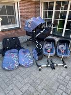 bugaboo donkey2 duo/twin compleet speciale editie Botanic, Ophalen, Bugaboo, Zo goed als nieuw, Verstelbare duwstang