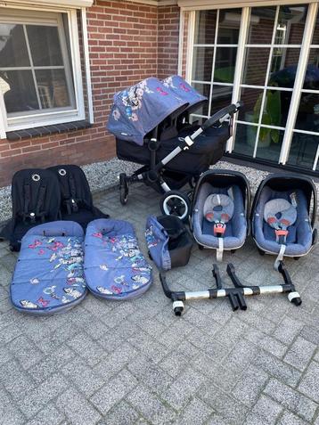 bugaboo donkey2 duo/twin compleet speciale editie Botanic beschikbaar voor biedingen