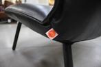 Mooie royale fauteuil Blizzard Jess Design leer zwart (4x), Huis en Inrichting, Fauteuils, Ophalen, 75 tot 100 cm, Zo goed als nieuw