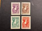 Sluitzegel Rubbercongres Batavia 1914, Verzenden, T/m 1940, Postfris