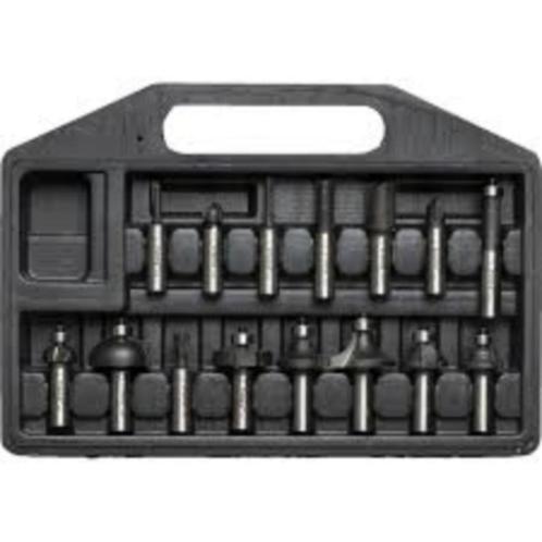 Frezen set, Doe-het-zelf en Verbouw, Gereedschap | Freesmachines, Zo goed als nieuw, Bovenfrees, Verzenden